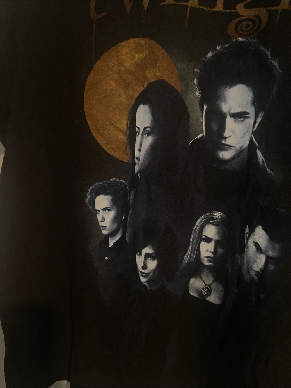 the Twilight Woman’s L Black Short sleeve T-Shirt 22 P-P 25 L